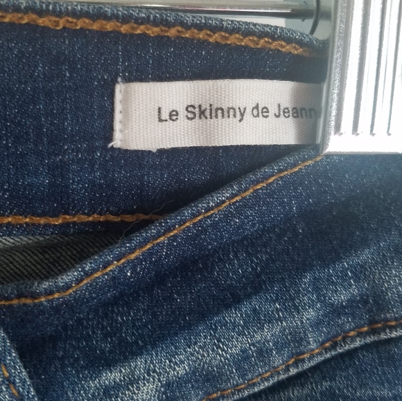 FRAME Le Skinny de Jeanne Tulip Raw Hem York 26 - Picture 3 of 5